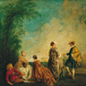 Antoine Watteau, la Proposition embarrassante